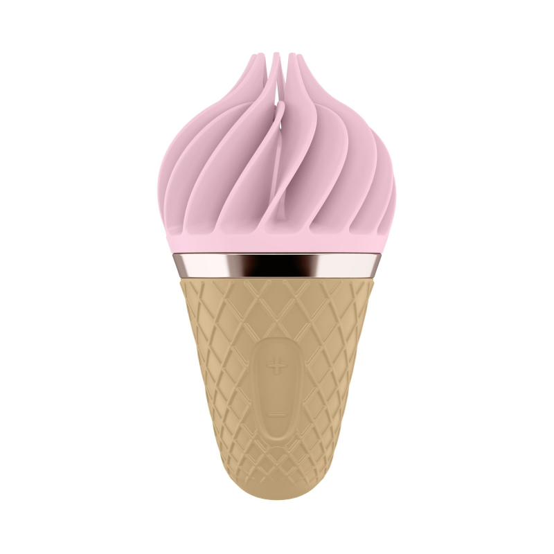 Стимулятор Satisfyer Lay-On Sweet Treat Pink/Brown