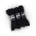 Джутова верьовка для шибарі Feral Feelings Shibari Rope, 8 м, чорна