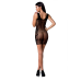 Відкрите платтясітка Passion BS073 black