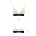 Топ еластичний з мереживом Passion PS001 TOP, ecru
