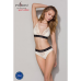 Еластичний топ з мереживом Passion PS001 TOP, ecru