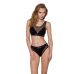Топ з прозорою вставкою Passion PS002 TOP, black