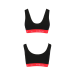 Спортивний топ на широких бретелях Passion PS003 TOP, black, L