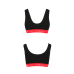Спортивний топ на широких бретелях Passion PS003 TOP, black, M