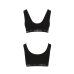 Спортивний топ з широкою резинкою Passion PS004 TOP, black, M