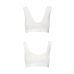 Спортивний топ з еластичного бавовни Passion PS005 TOP, білий