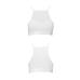 Спортивний топ з прозорою вставкою Passion PS006 TOP, M, білий