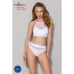 Спортивний топ з прозорою вставкою Passion PS006 TOP, XL, білий