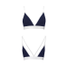 Спортивний топ з подвійними бретелями Passion PS007 TOP, navy blue