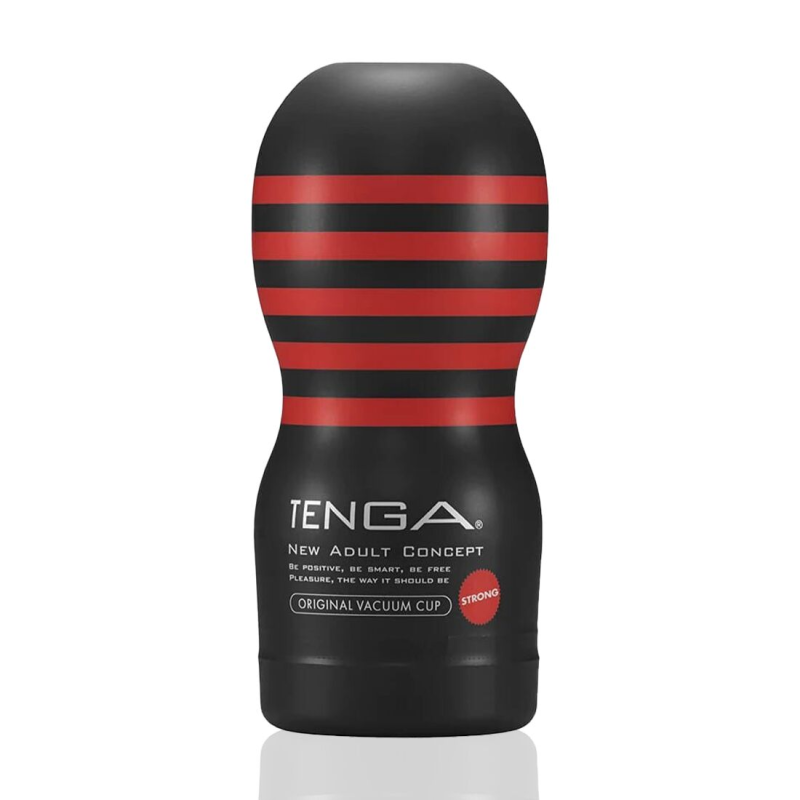 Мастурбатор Tenga Deep Throat Cup Strong з вакуумною стимуляцією