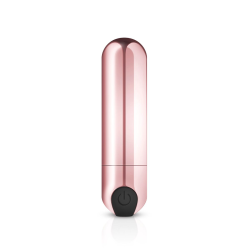 Вібропуля Rosy Gold Nouveau Bullet Vibrator, перезаряджувана Вібропуля Rosy Gold Nouveau Bullet Vibrator, перезаряджувана