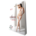 Бодистокінг з імітацією панчіх Passion BS079 white