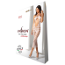 Сітковий бодистокінг з відкритим животом Passion BS081 white