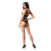 Боді з вирізами Passion BS083 black