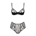 Еротичний комплект з малюнком LOVELIA BIKINI Passion, black, S/M