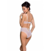 Еротичний комплект з малюнком Passion Lovelia Bikini S/M, white