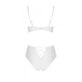 Еротичний комплект з малюнком Passion Lovelia Bikini S/M, white