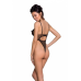 Еротичне боді з малюнком Passion LOVELIA BODY XXL/XXXL, чорне