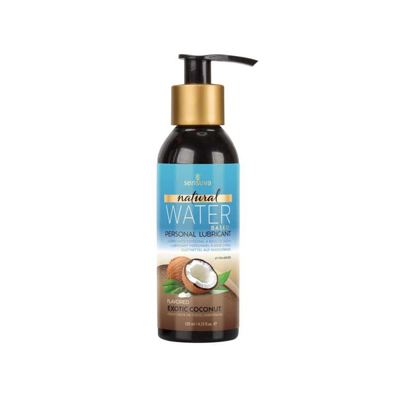 Лубрикант на водній основі Sensuva Natural Water-Based Exotic Coconut, 125 мл