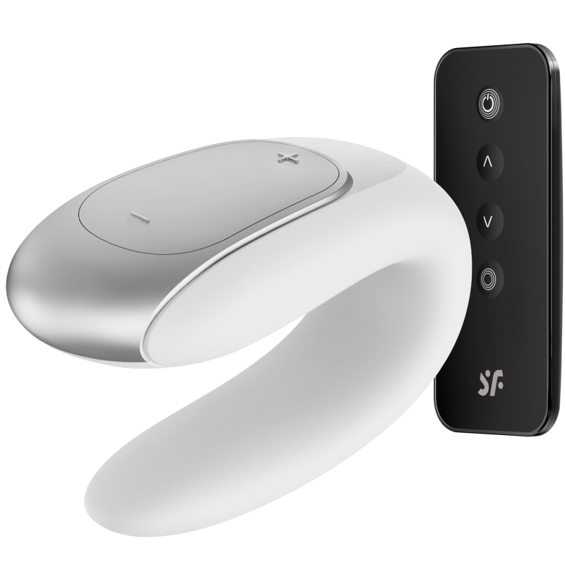 Смарт-вібратор для пар Satisfyer Double Fun з пультом ДУ