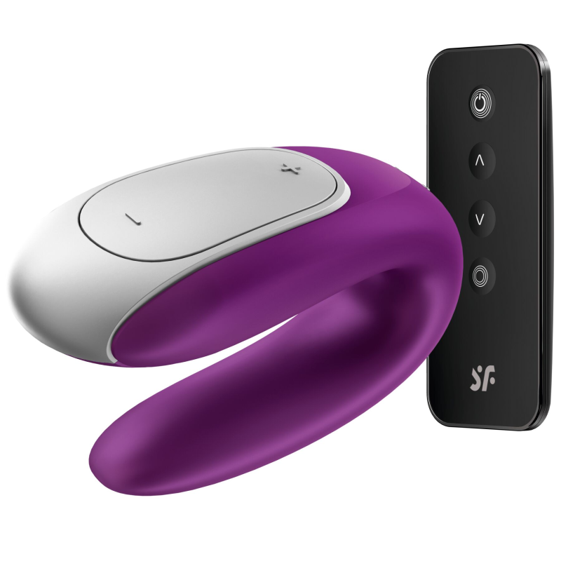 Смарт-вібратор для пар Satisfyer Double Fun з пультом ДУ