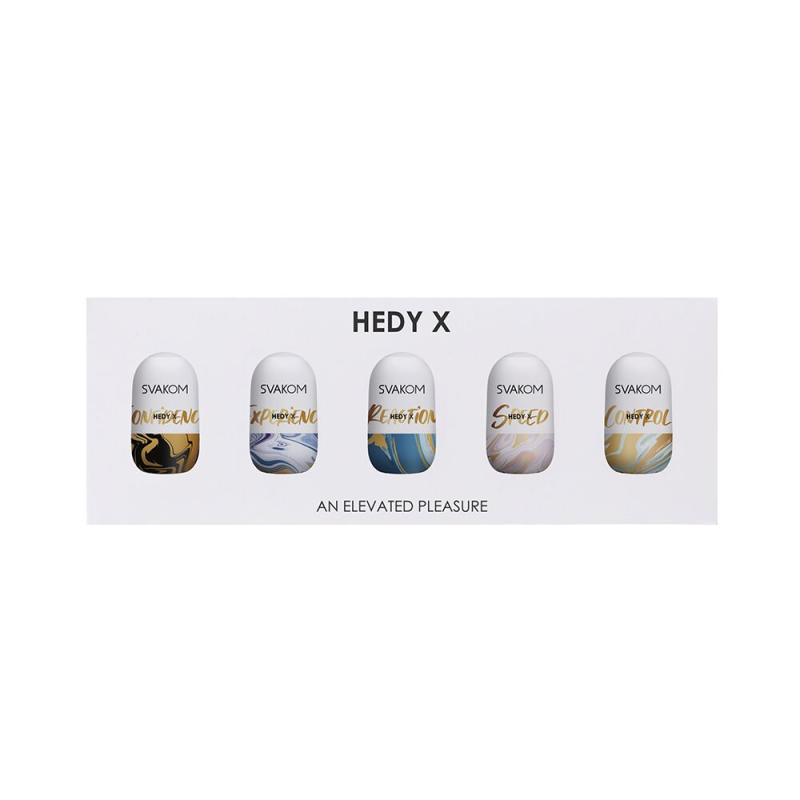 Набір яєць-мастурбаторів Svakom Hedy X Mixed Textures