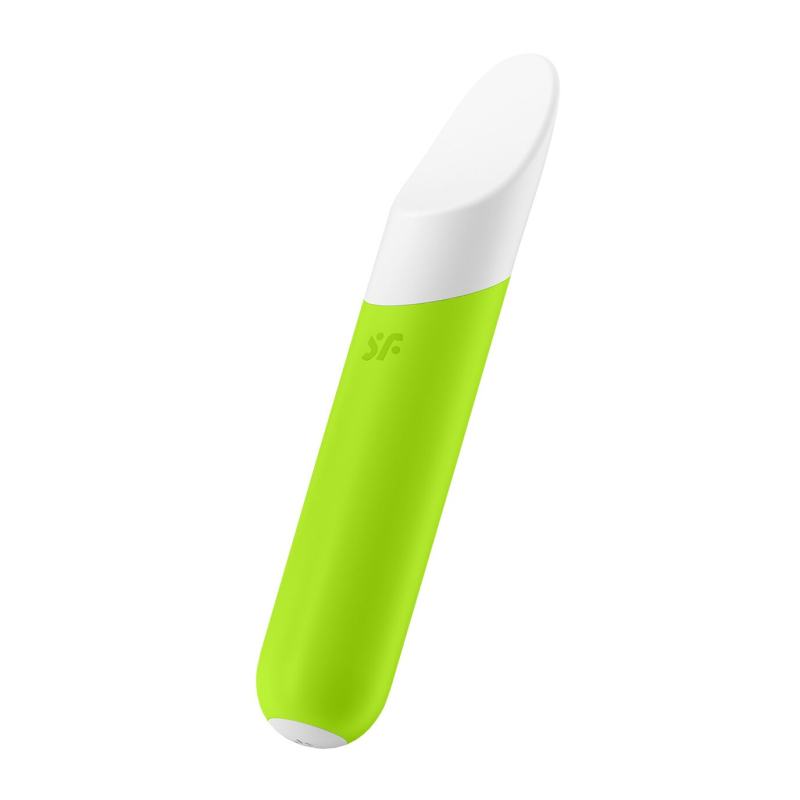 Міні-вібратор з гнучким язичком Satisfyer Ultra Power Bullet 7 Green
