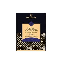 Пробник лубриканту Sensuva Natural Water-Based Blueberry Muffin, 6 мл Пробник лубриканту Sensuva Natural Water-Based Blueberry Muffin, 6 мл