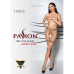 Колготки з відкритим доступом та контрастними шортиками Passion TIOPEN 011 1/2, beige