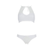 Комплект бра та трусики з мереживним декором Passion Ursula Set, white, S/M