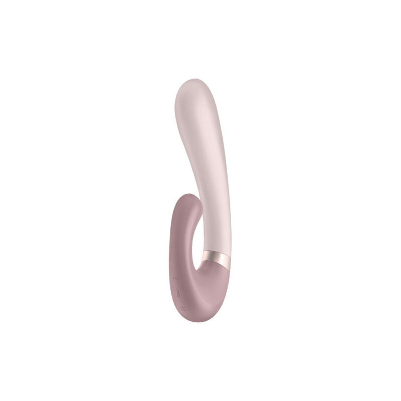 Смарт-вібратор-кролик з підігрівом Satisfyer Heat Wave Mauve