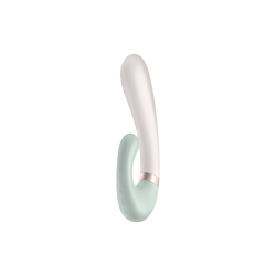Смарт-вібратор-кролик з підігрівом Satisfyer Heat Wave Mint