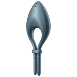 Ерекційне смарт-віброкільце лассо з регулюванням розміру Satisfyer Bullseye Dark Blue Ерекційне смарт-віброкільце лассо з регулюванням розміру Satisfyer Bullseye Dark Blue