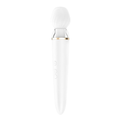 Смарт вібромасажер зі змінною головкою Satisfyer Double Wand-er Смарт вібромасажер зі змінною головкою Satisfyer Double Wand-er