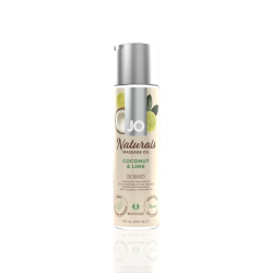 Масажна олія JO Naturals Massage Oil Coconut & Lime, 120 мл