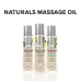 Масажна олія JO Naturals Massage Oil Coconut & Lime, 120 мл