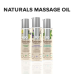 Масажна олія JO Naturals Massage Oil Lavender & Vanilla, 120 мл