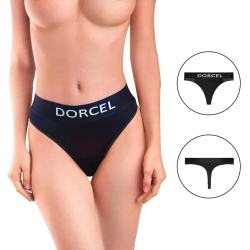 Трусики з кишенею для вібратора Dorcel Panty Lover S