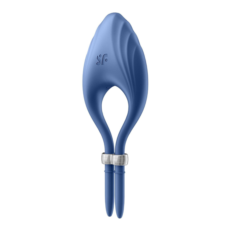 Ерекційне віброкільце лассо Satisfyer Duelist Blue, 10 режимів