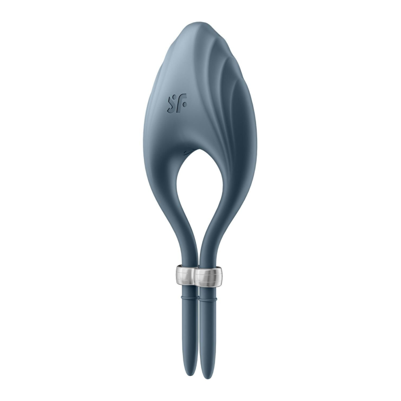 Ерекційне віброкільце-ласо Satisfyer Duelist Dark Blue