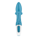Вібратор кролик з трійним відростком Satisfyer Embrace me Turquoise