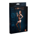 Комплект боді та панчохи Moonlight Model 15, Black