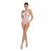 Бодистокинг з декольте Passion BS088 white