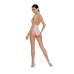 Бодистокинг з декольте Passion BS088 white