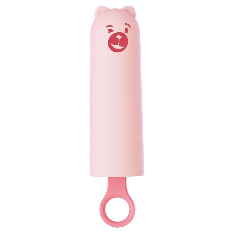 Вібратор CuteVibe Teddy Pink, реалістичний вібратор у формі морозива