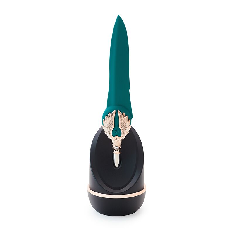 Вібратор Knight Jenay FLOWERS & SWORD з маскою, стрічкою та лубрикантом