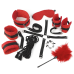 BDSM-набір Art of Sex Soft Touch BDSM Set, червоний, 9 предметів
