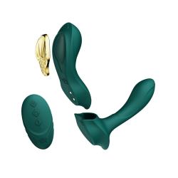 Смарт-вібратор у трусики Zalo AYA Turquoise Green
