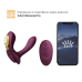 Смарт-вібратор у трусики Zalo AYA Velvet Purple