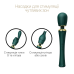 Вібромасажер Zalo Kyro Wand Turquoise Green